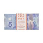 5 CAD Banknotes