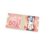 Fake 50 Canadian Dollars