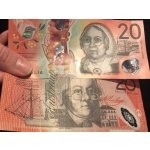 Counterfeit $20 Australian Dollars