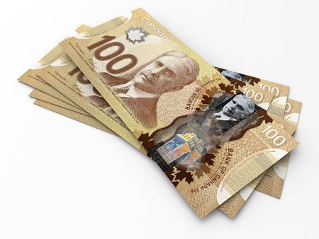 100 CAD Banknotes