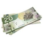 20 CAD Banknotes