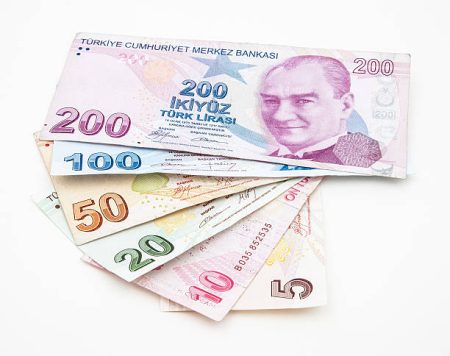 Counterfeit Turkish Lira
