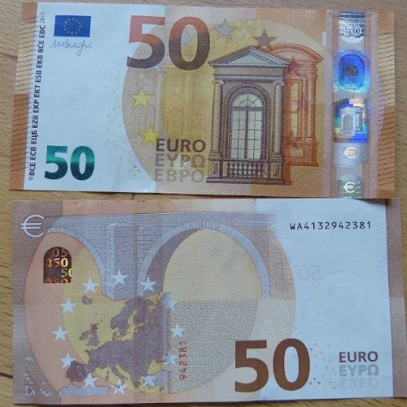 50 Euro Banknotes