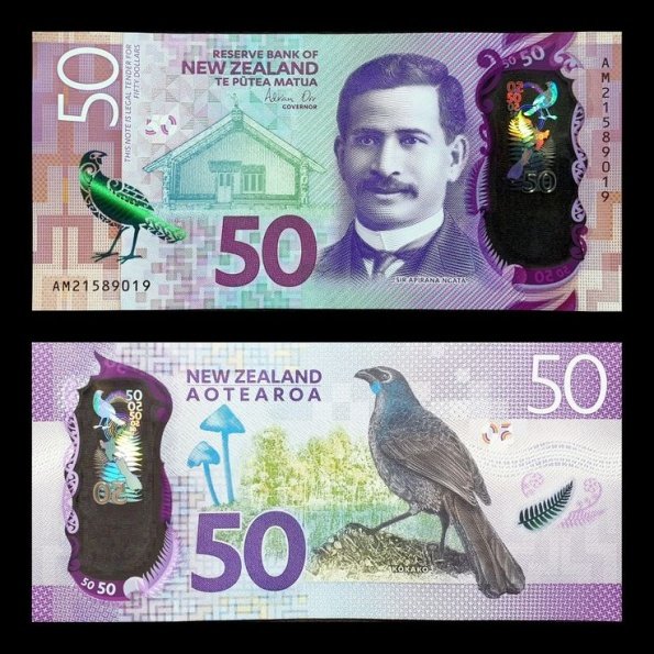 50 NZD Banknotes